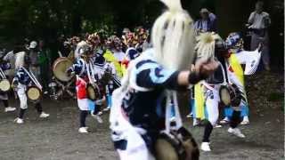 ２０１２年佐賀県鹿島市七浦・鎮守神社の面浮立.mov