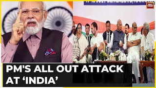 Quit India: PM Modi's Attack On Opposition Bloc At Mega Railway Event | INDIA Vs NDA Escalates