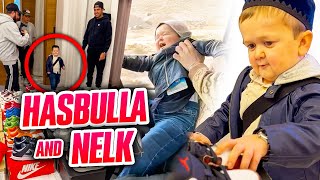 Hasbulla SHOCKED when he lands in the USA!