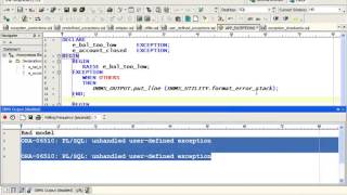 ERROR MGMT IN PLSQL 3