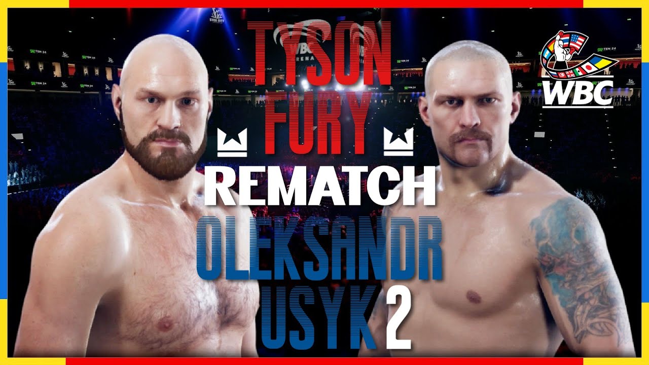 Tyson Fury Vs Oleksandr Usyk 2 - The Rematch! #undisputed #heavyweight ...