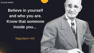 20 Life-Changing Quotes from Napoleon Hill