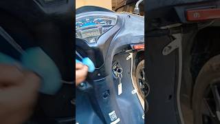 Restore faded black plastic in 2 minutes #restoration #bike #car