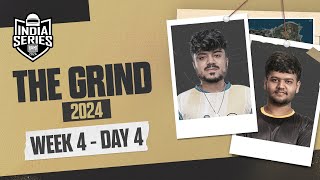 [HINDI] BGIS 2024 | THE GRIND | Week 4 Day 4 | BGMI
