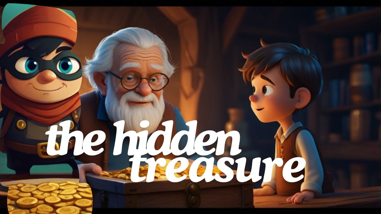 The Hidden Treasure Treasure Island Cartoon Children Bedtime Stories