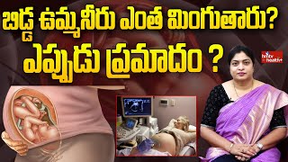 బిడ్డ ఉమ్మనీరు ఎంత మింగుతారు? ఎప్పుడు ప్రమాదం? How Much Amniotic Fluid Is Normal, Baby’s Development