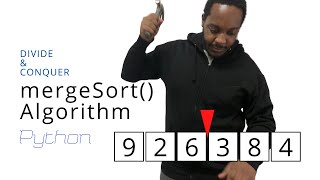 MergeSort | Python Tutorials for Beginners | Code #4