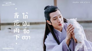 [ THAISUB/แปลเพลงจีน ] 《 杏花雨下 》ใต้ฝนซิ่งฮวา - 御鹿神谷, 辰晨 \u0026 熙月月