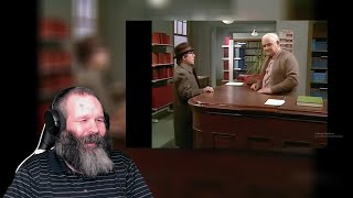 American Reacts to The Two Ronnies - The Confusing Library