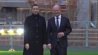 Denmark's prime minister visits Berlin as part of  tour of major European capitals