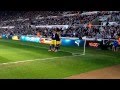 Newcastle United v Swansea 19/04/2014 Swansea goal Wilfried Bony