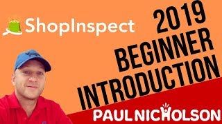 ShopInspect 2019 Introduction Beginner Tutorial Find Shopify Products That Sell