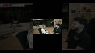 Corinna Kopf Kisses Adin Ross on Stream..👀