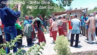 Acara Adat Antar Bine (Nawo Bine) Fendi Koten dan Ilon Aran - RIANGKOTEK 08 Oktober 2021