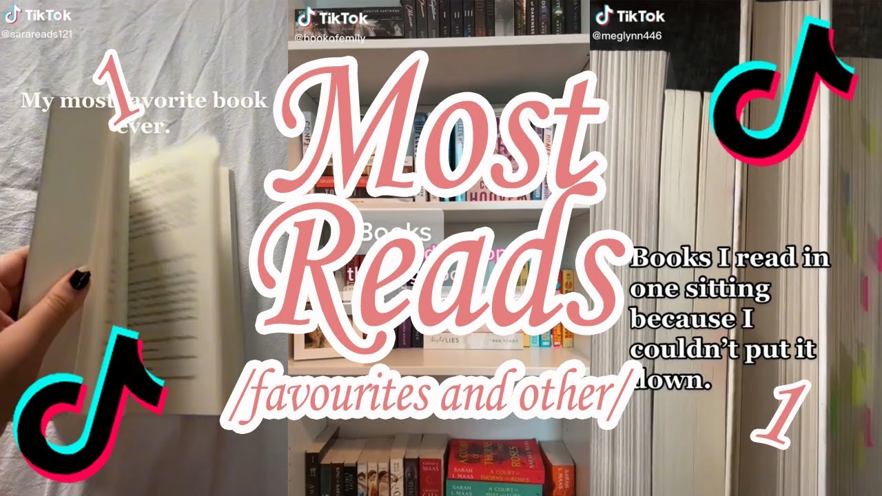 Booktok Compilation Most Reads 01 Youtube