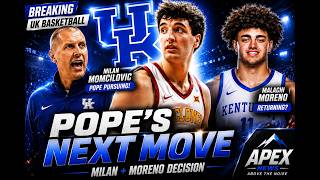 Mark Pope's Next Move? UK Pursuing Milan Momcilovic + Moreno Decision Looms