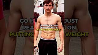 Tom Holland JACKED MUSCLE