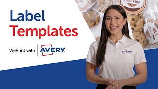 Label Templates - WePrint with Avery