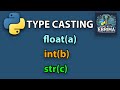 Type Casting in Python programming Explained