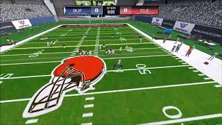 Axis Football 20 Beta Gameplay With NFL Mod