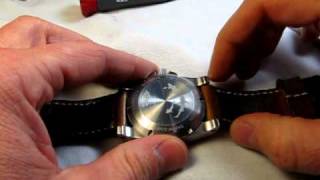 How to change out a watch strap with spring bars (TheStrapSmith)