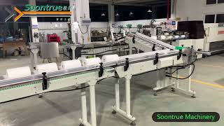 Shrinking packing  machine for roll tissue  --- Soontrue Machinery