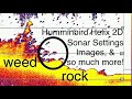 Humminbird Helix 2D Sonar Settings, Images, & So Much More!!!