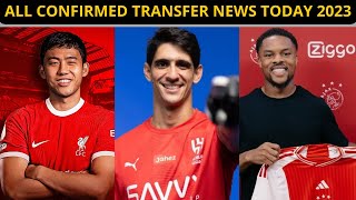 🔥ALL CONFIRMED FOOTBALL TRANSFER NEWS TODAY 2023 #soccer #summer_transfer_rumour_2023