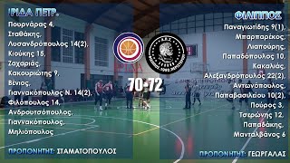 ΙΡΙΔΑ ΦΙΛΙΠΠΟΣ 70 72 HIGHLIGHTS