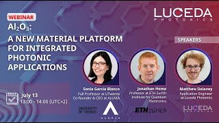 Luceda Webinar | Al2O3: A new material platform for integrated photonics applications