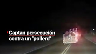 ¡DETÉNGASE! Así fue la persecución de un pollero