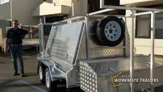 Workmate Trailers 10x5 Custom Trade Trailer with 8x5 Top