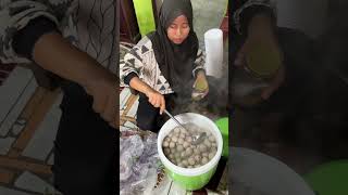 Bikin pesanan buk lurah bakso 500ribu untuk acara dibalai desa