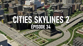 Fer à cheval, nouveau quartier et tour en tram (bruyant) / Cities Skylines 2 #34