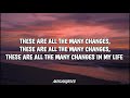 changes in my life mark sherman lyrics