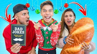 Giving my Parents TERRIBLE CHRISTMAS PRESENTS (Prank) 😂