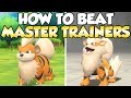 How To Beat Growlithe & Arcanine Master Trainers Guide! | Pokemon Let's Go