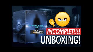 PARANORMAL ACTIVITY COLLECTION ★ C'EST INCOMPLET!!! COFFRET BLU-RAY UNBOXING!