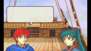 FE - Eliwood \u0026 Lyn Support Conversation \u0026 Ending