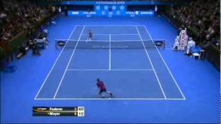 ATP 250 Series Stockholm 2010 Finale - Roger Federer vs Florian Mayer