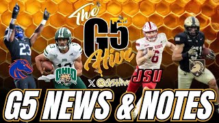 G5 College Football News \u0026 Notes 12/10/2024