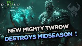 Diablo 4 | 💥 Best Barbarian Build for MidSeason 6 ! New Mighty Throw Dominates ! 💪