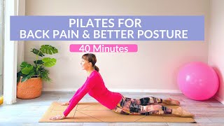 Pilates Workout for Better Posture and Back Pain Relief | 40 Min Wellbeing Routine