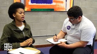 Students Demonstrate The Story Swapping Method