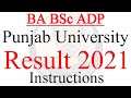 BA BSc ADP - BA BSc PU Result 2021 - Qasim Wattoo Official