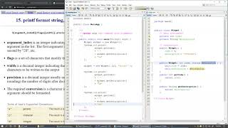 1.5 String methods and System.out.printf()