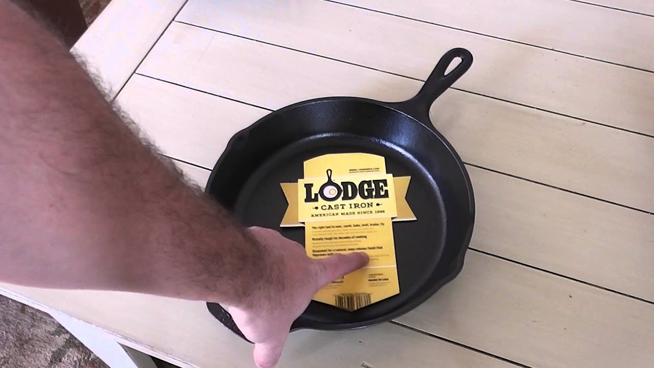 Lodge Cast Iron Skillet Review - YouTube