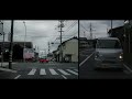 静岡市清水区 下野中付近→秋吉町→さつき通り cinematic dashcam 4k ドラレコ風 13 07 22