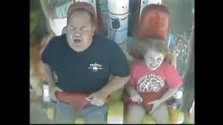 Never Again Grace Slingshot Ride Funny Reaction
