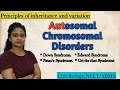 Chromosomal Disorders | Part-1| Genetics | Down Syndrome | Class 12 Biology / NEET / AIIMS